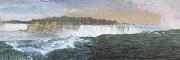 Frederic E.Church The Great Fall,Niagara oil painting artist